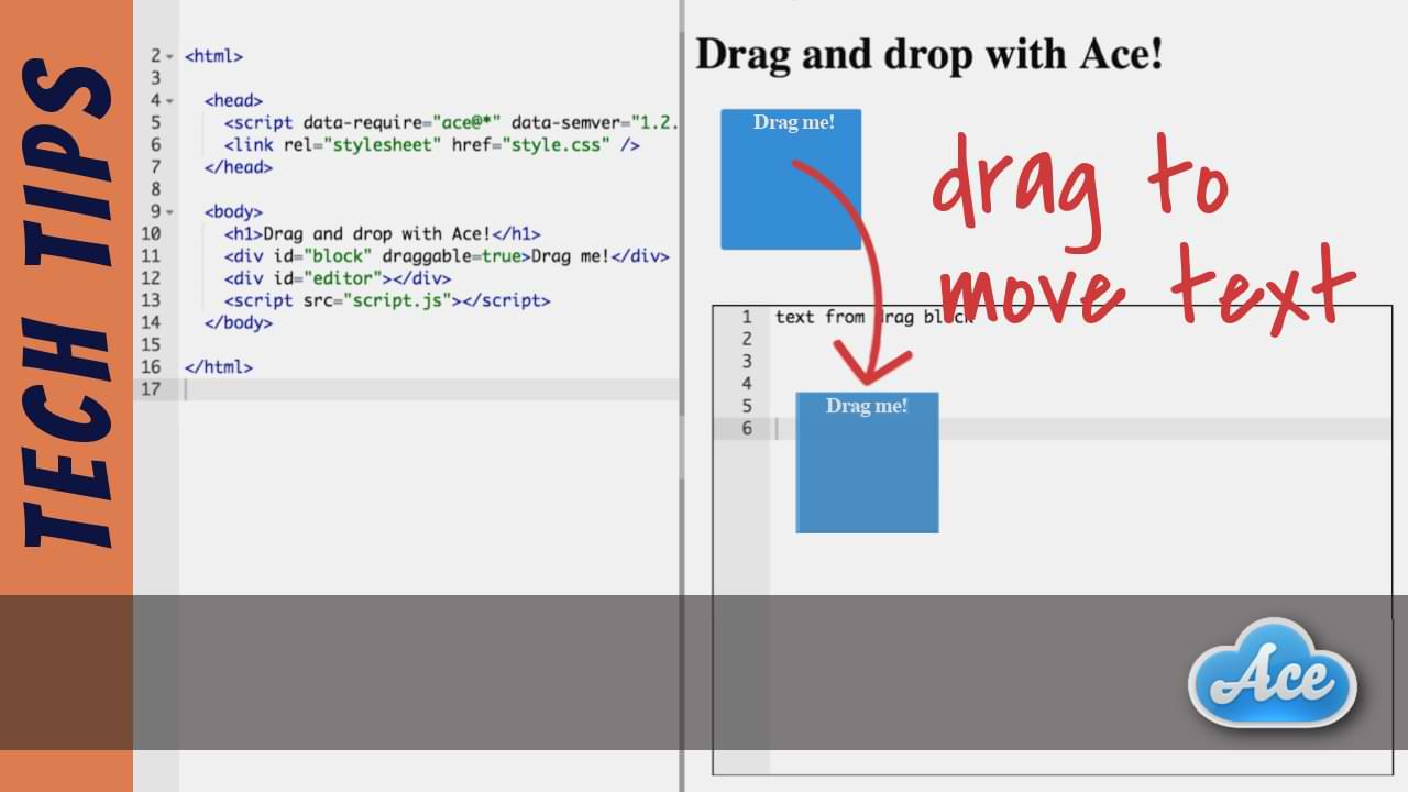 Tech Tip: Drag and Drop with Ace Image